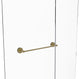 Que New 24" Shower Door Towel Bar, Unlacquered Brass