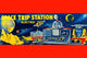 Space Trip Station Electro Toy- Gallery Wrapped Canvas Art 28" x 42"
