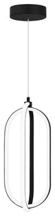 Quoizel PCCLT1507MBK LED Mini Pendant, Calista