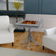 Morphy Game Table, Powder Gray