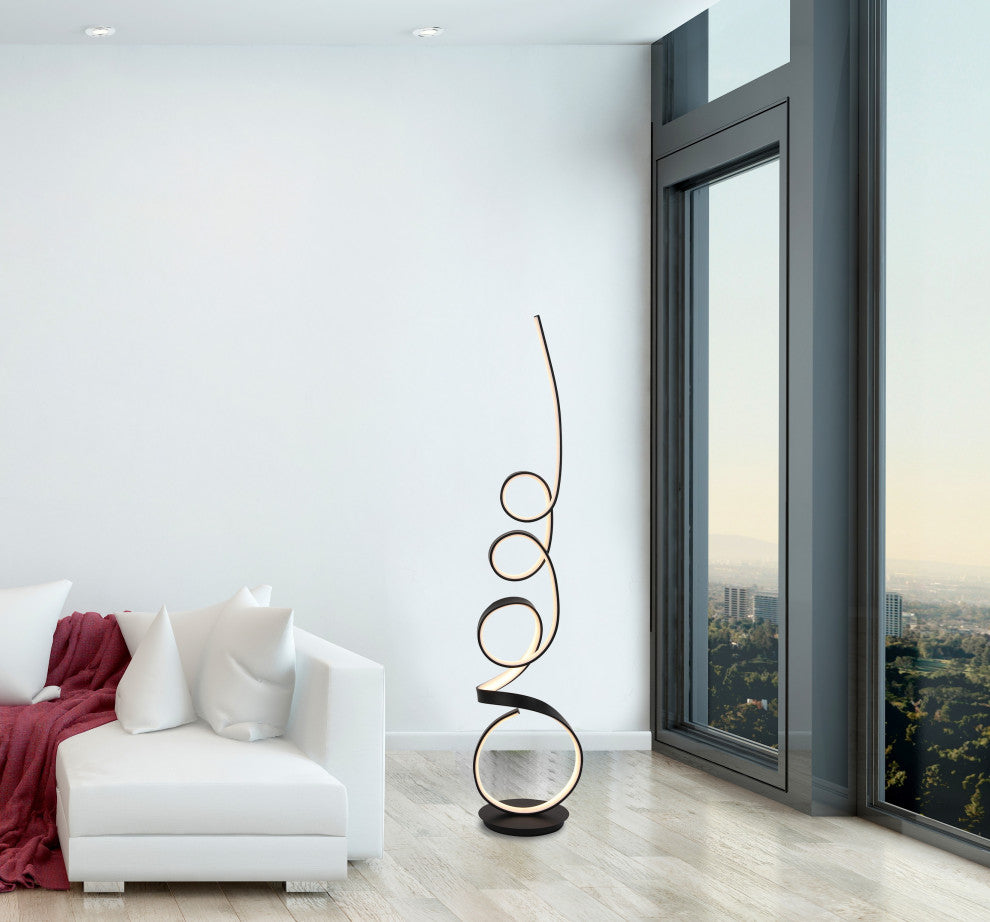 Mozart 47W LED Lamp With Remote And Dimmer