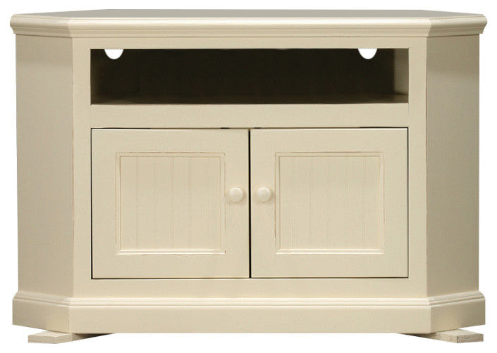 Eagle Furniture 42" Coastal, Corner Entertainment Console, Smokey Blue