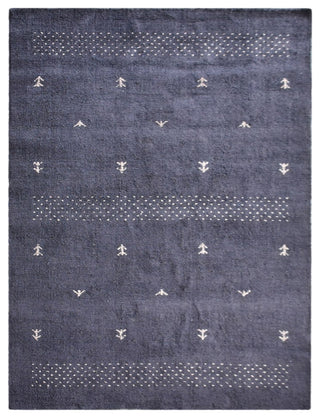 HAND KNOTTED LOOM SILK ECO-FRIENDLY RUGS-3'x5',Rectangle,Charcoal,Contemporary