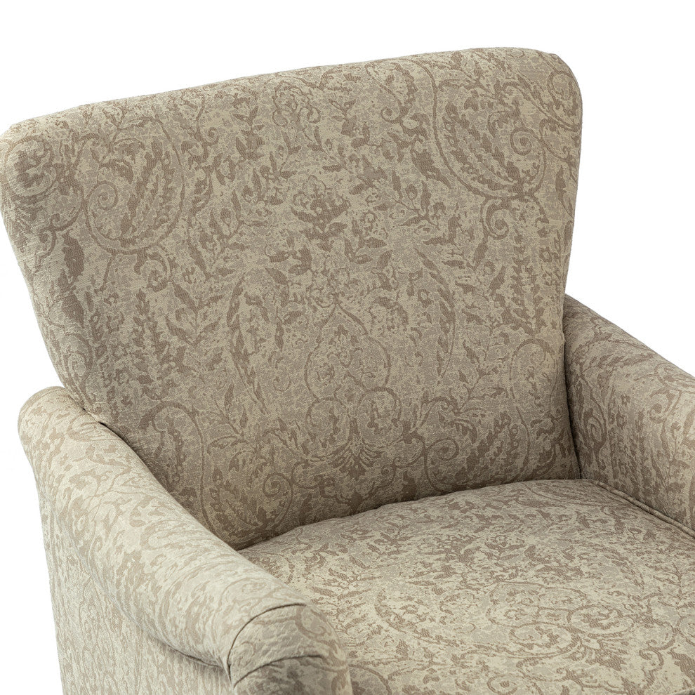 Nicola Contemporary Armchair, Set of 2, Beige