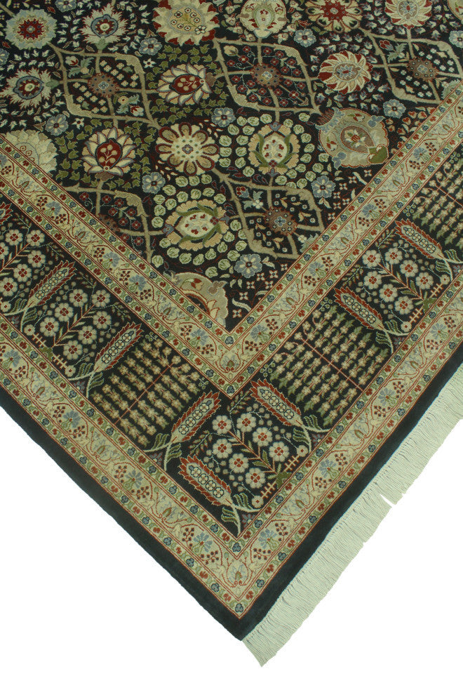 Pak-Persian Oswin Black/Gold Rug, 7'11x10'5
