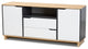 Baxton Studio Reed Multicolor 2-Door Wood Dining Room Sideboard