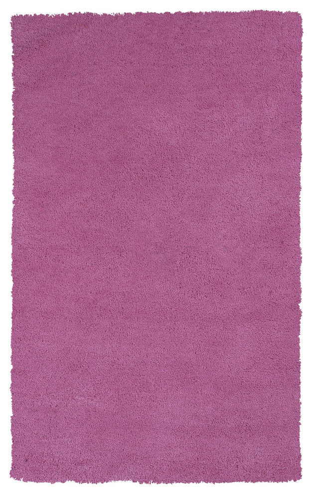 HomeRoots 8' x 11' Bright Hot Pink Shag Area Rug