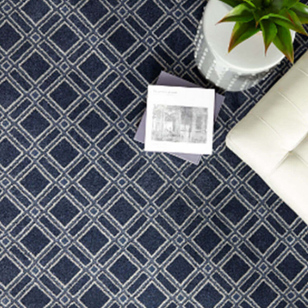 Versailles Pattern Indoor Carpet Area Rug Collection, Respite, 6x6