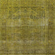 Ahgly Company Indoor Square Mid-Century Modern Area Rugs, 4' Square