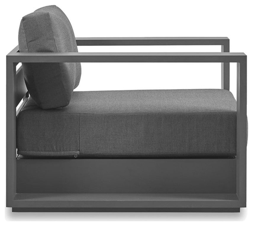 Modern Outdoor Swivel Armchair | Andrew Martin Bora