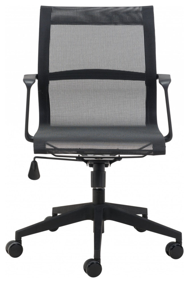 Mod All Black Mesh Office Chair