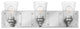 Hinkley Jackson Bath 3-Light Vanity, Polished Nickel