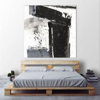 "Demolition I" Fine Art Giant Canvas Print, 72"x72"