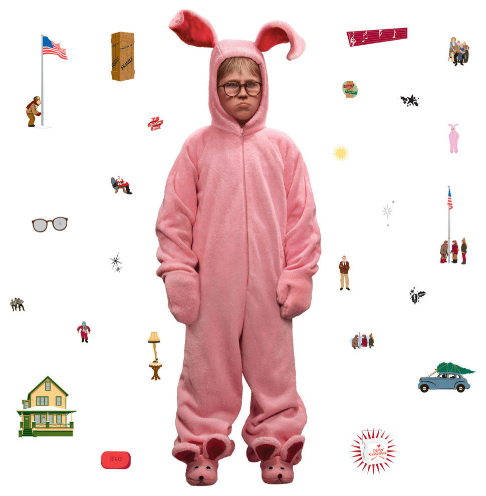 A Christmas Story Ralphie Bunny Suit Giant Wall Decals