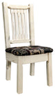 Homestead Collection Upholstered Side Chair, Natural