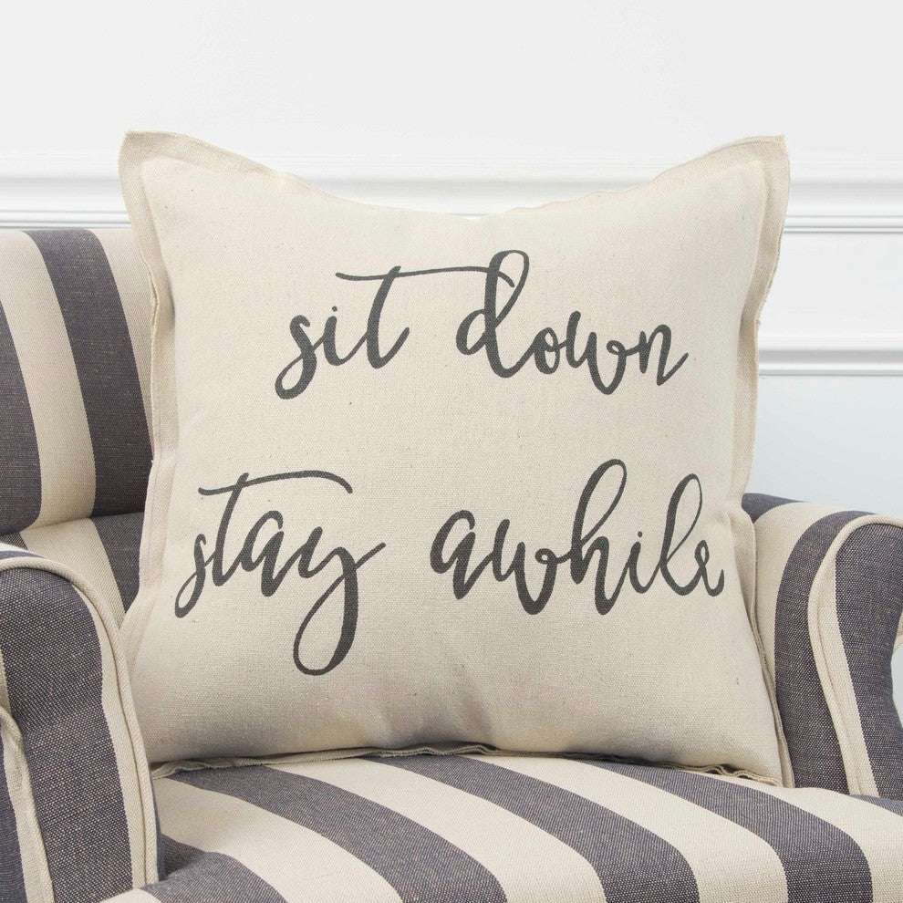 Rizzy Home 20"x20" Pillow