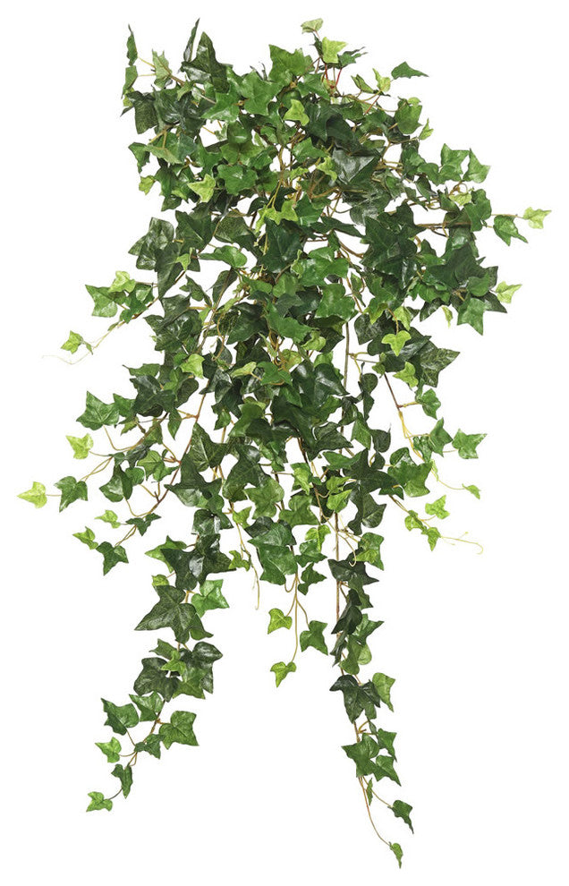 Vickerman 26" Mini Ivy Hanging Bush, Green