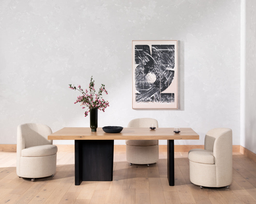 Gloria Dining Chair, Hampton Cream