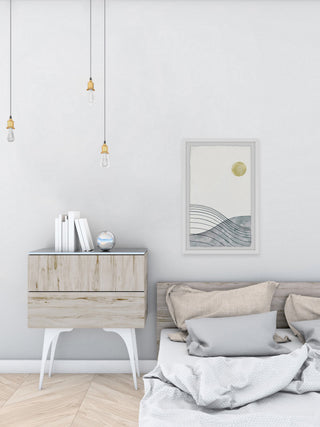 "Golden Moon" Framed Painting Print, 20"x30"