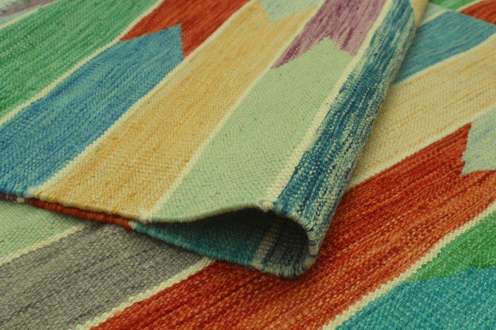 Winchester Kilim Ethelred Lt. Green Rug