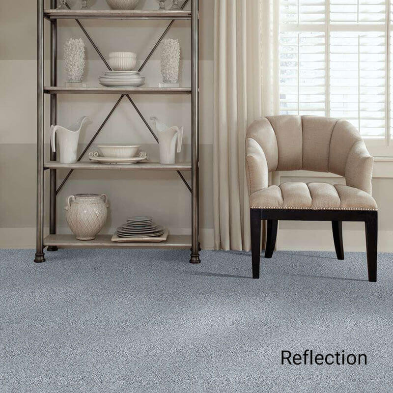 Quiet Sanctuary Shag Area Rug Collection, Reflection, 4x8