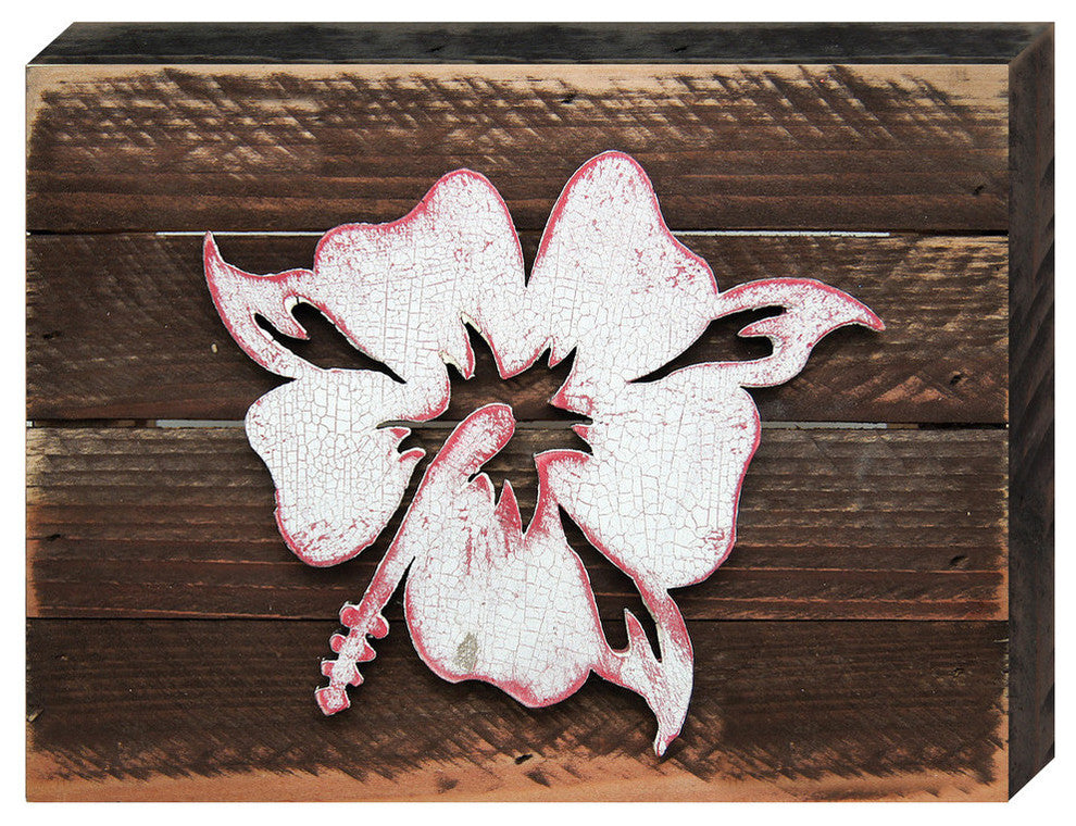 Hibiscus Flower Block