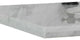 61" White Carrara Countertop and Single Oval Sink