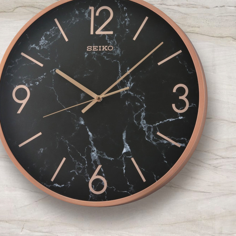 Noir 16" Wall Clock