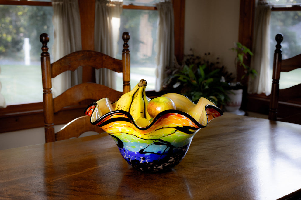 Allure Wavy Bowl 17"x8"
