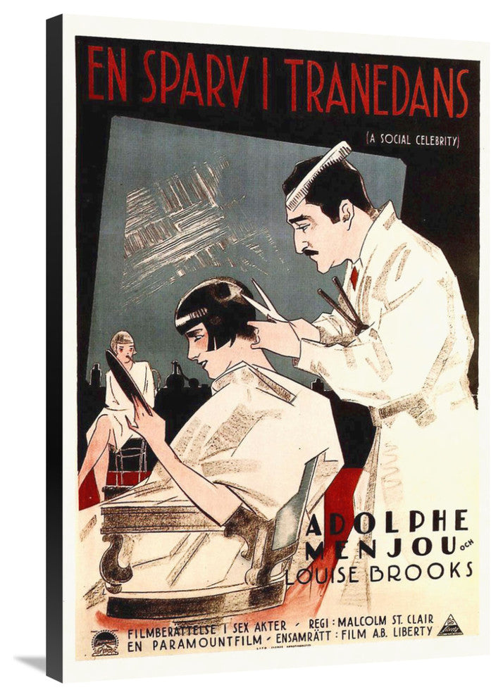 "Louise Brooks" Stretched Canvas Giclee by Hollywood Photo Archive, 24x36"