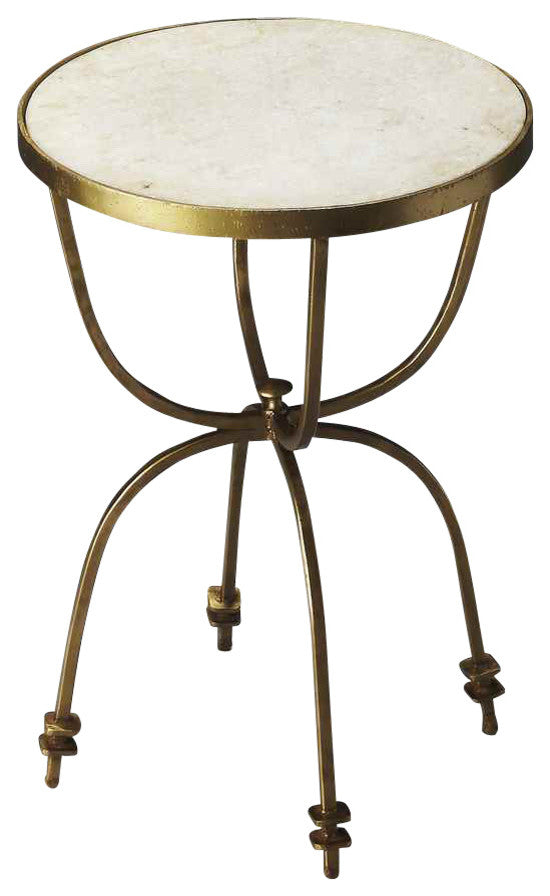Butler MetalworksMarble  Accent Table