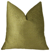Plutus Nesting Zigzag Handmade Throw Pillow, (12" x 25")