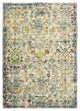 9" x 12" Beige Abstract Garden Area Rug