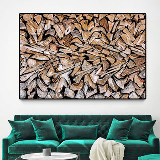 "Pearson - Against The Grain" Oversized Framed Canvas, 40" x 60"