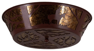 22 Wide Cowboy Flushmount