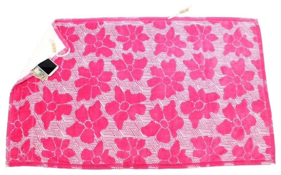 Casmus Beach Towel, Pink