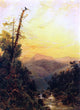 Arthur Quartley Sunset in the Catskills, 18"x27" Wall Decal Print