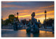 Mathieu Rivrin ''Sunset in Place de la Concorde Paris'' Canvas Art, 12x19