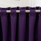 Solid Thermal Blackout Curtain Panels, Purple, 84", Set of 2