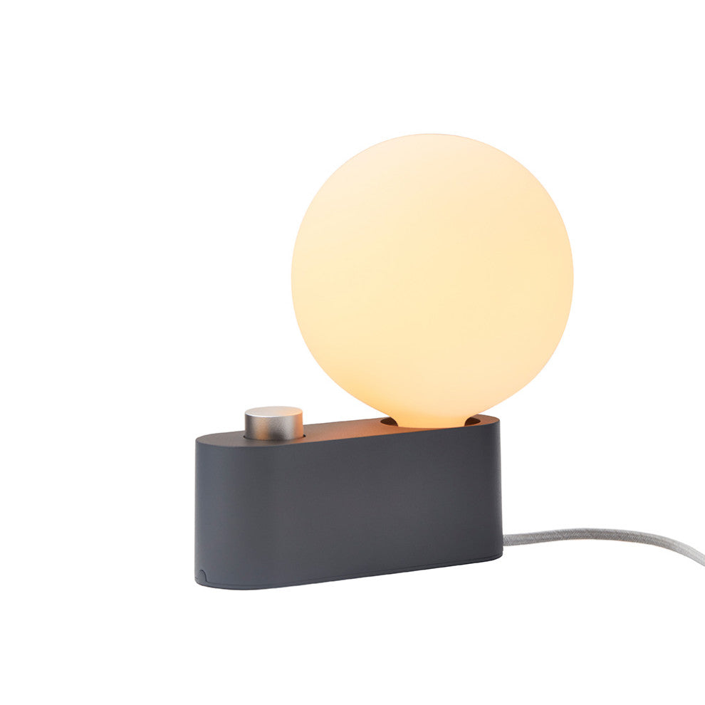 Alumina Table Lamp Charcoal with Sphere IV US