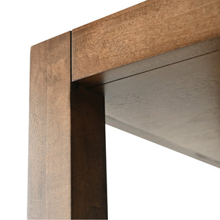 Vanity Art 21" Freestanding Linen Cabinet, Linear Walnut, Matte Black Handle