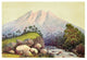 "Vulkan Tandikat, Westkï¿½ste von Sumatra" Paper Print by Ernst Haeckel, 32"x22"