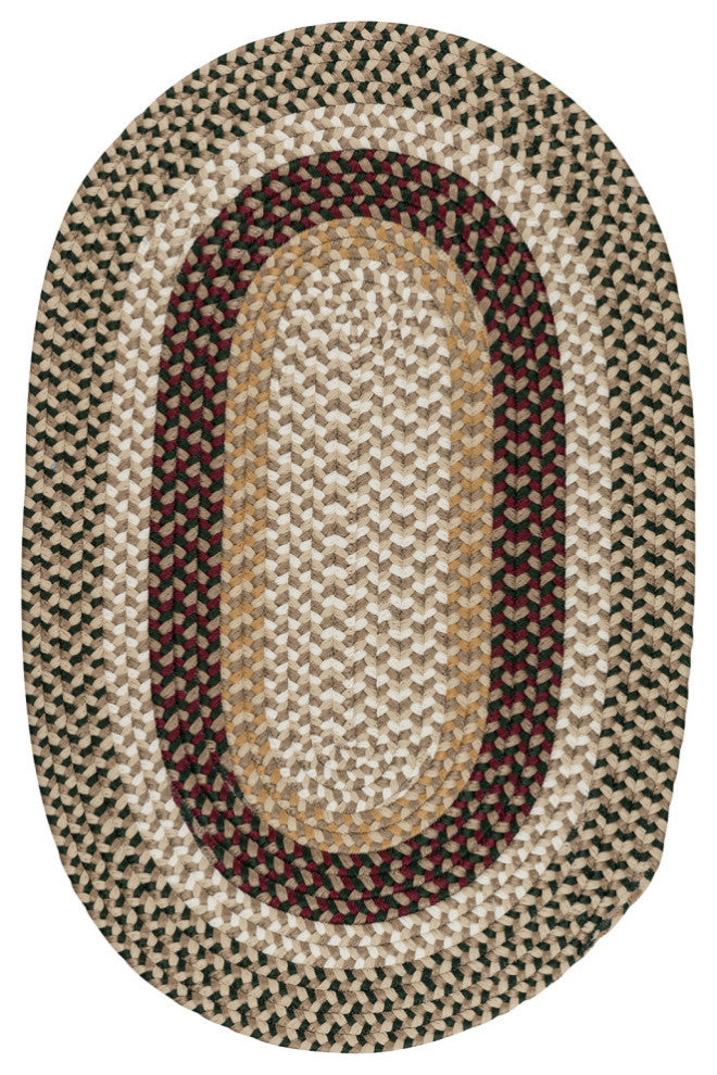 Colonial Mills Rug Burmingham Green Acre Oval