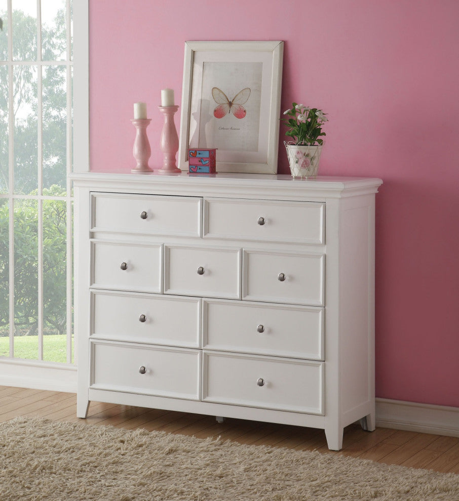 Oversized TV Console, White