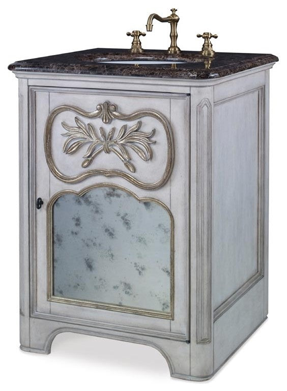 Ambella Home Collection Laurel Petite Sink Chest, White