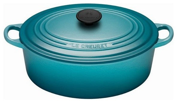 Le Creuset 5 Qt. Signature Oval Dutch Oven - Caribbean