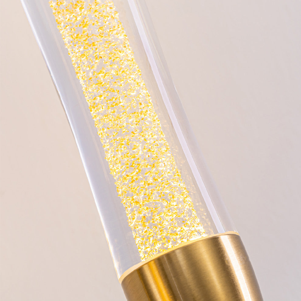 Alina 3 Light LED Wall Sconce Brass