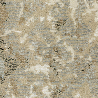Elements Abstract Desert Beige/Grey Area Rug, 7'10"x10'10"