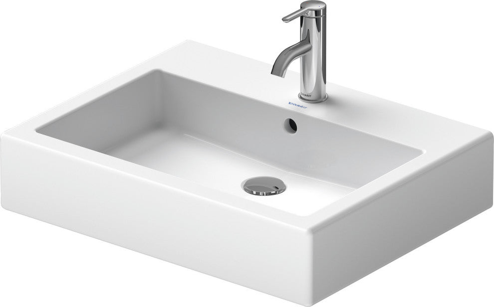 Duravit Vero Bathroom Sink 04546000271 White WonderGliss