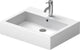 Duravit Vero Bathroom Sink 04546000271 White WonderGliss